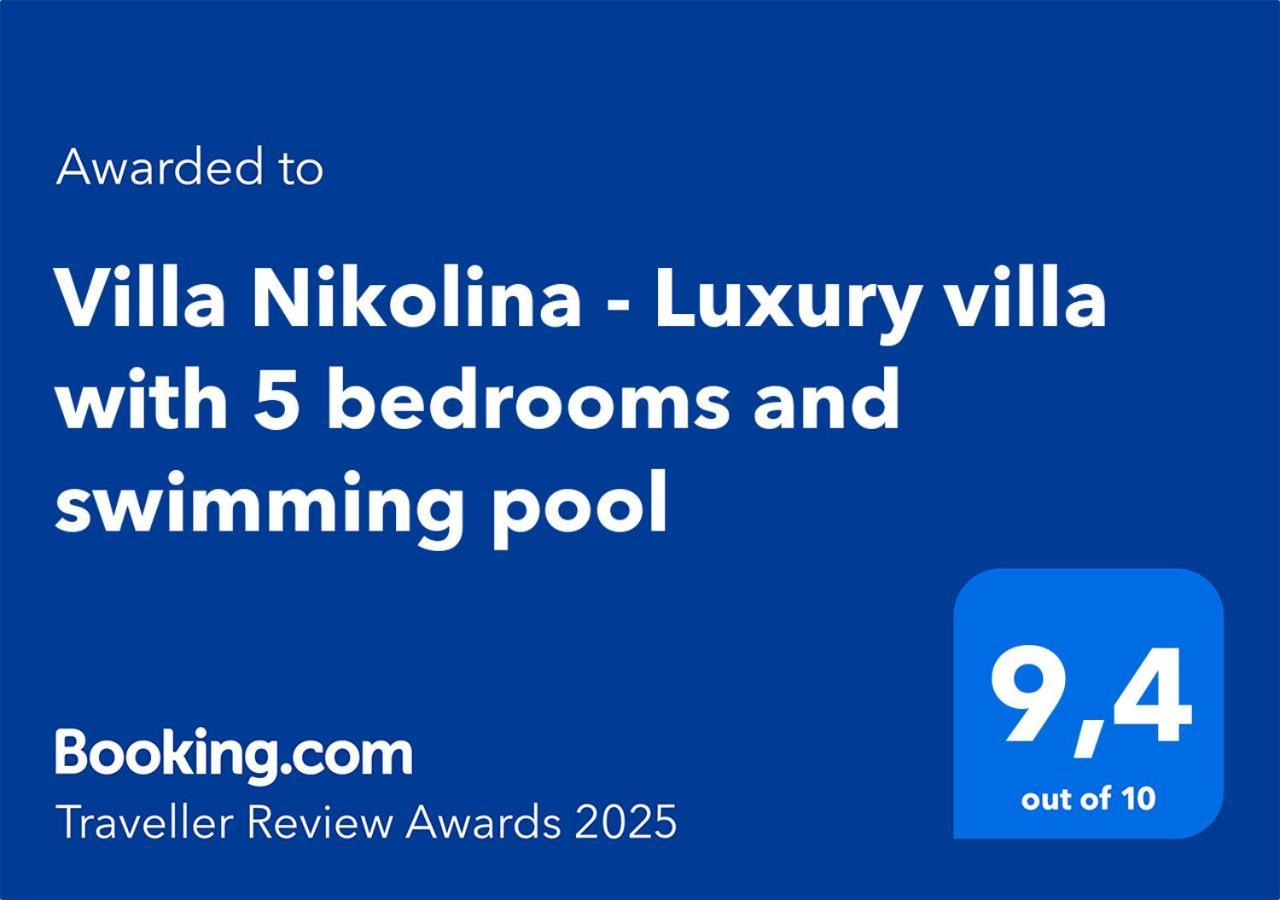 Villa Nikolina - Luxury Villa With 5 Bedrooms And Swimming Pool Vodnjan Luaran gambar